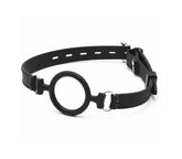 Love In Leather BDSM Play Silicone O Ring Gag Bondage Gags and Bits